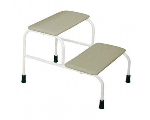 Подставка для ног двухступенчатая ДЗМО для гинекологического кресла КГ-6, КГ-6-1, КГ-6-2, КГ-6-3